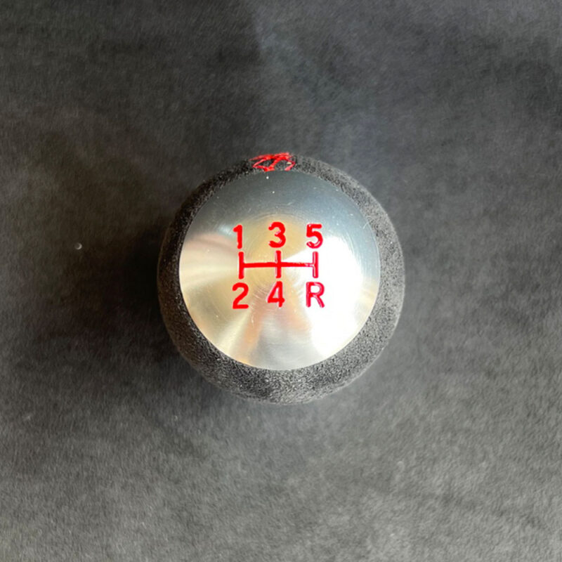 5 Speed Leather Honda Weighted gear knob