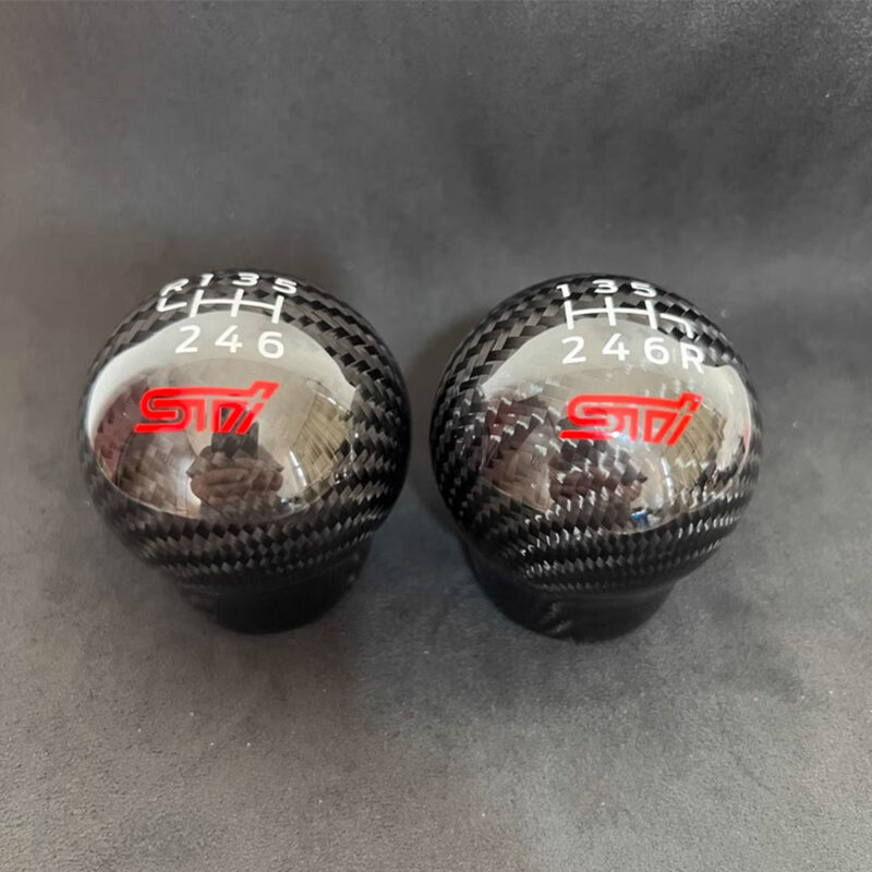 6 Speed Carbon Gear Knob Sti