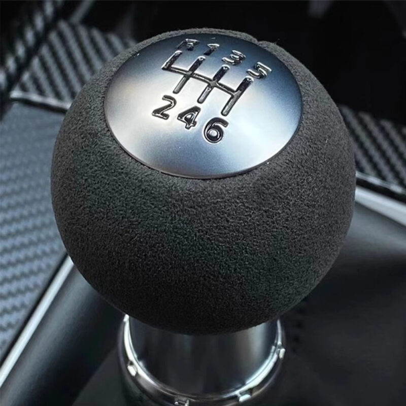 Black Alcantara Manual Shift Knob