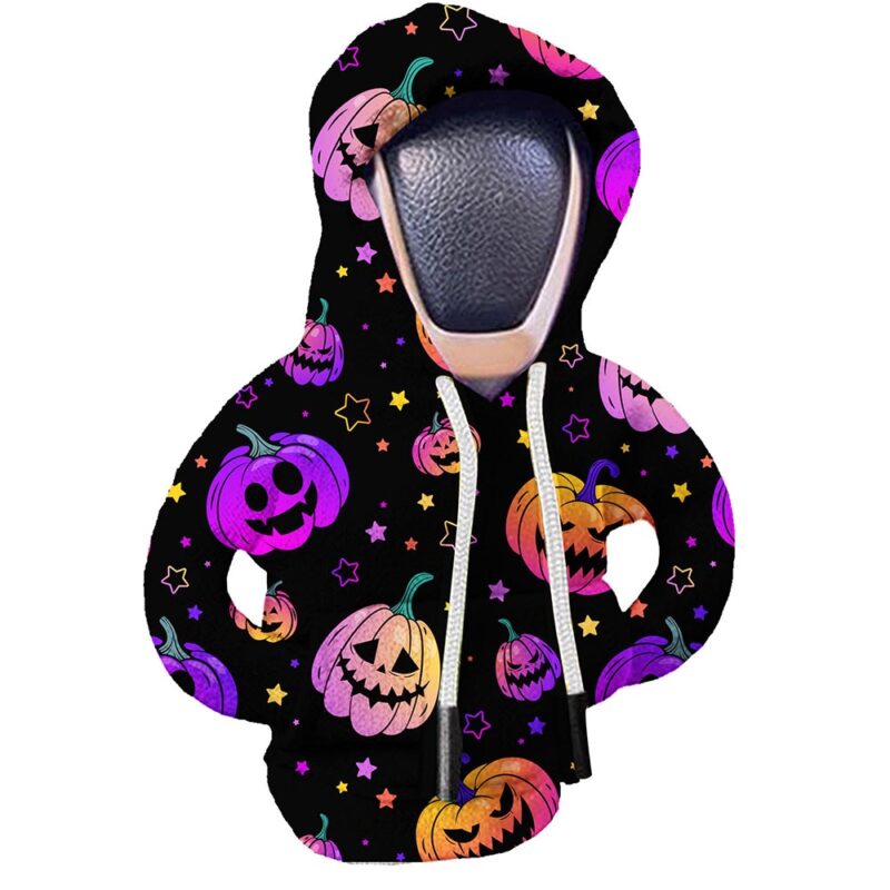 Custom Shift Knob Hoodie pumpkin