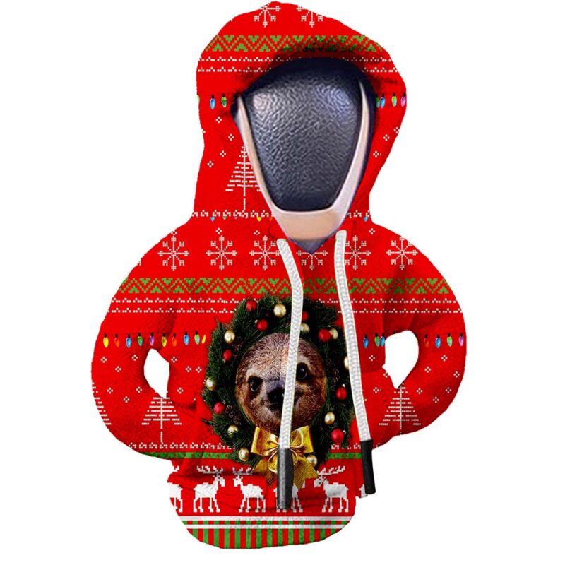 Custom Shift Knob hoodie-Merry Christmas