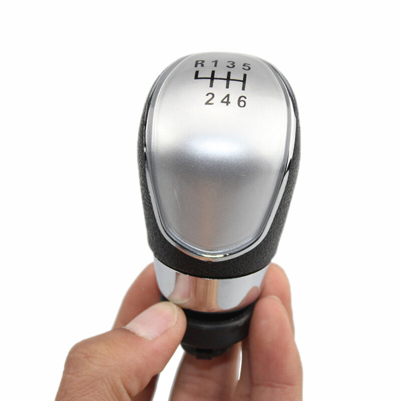 Ford focus gear shift knob silver 6 speed