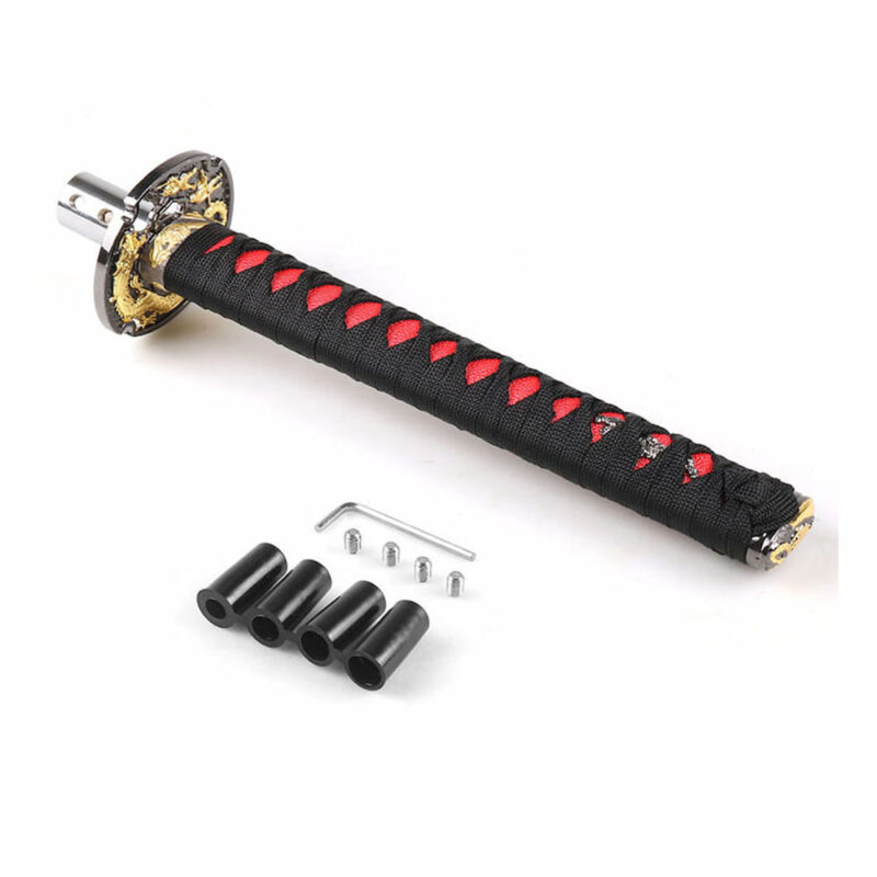 Black Katana Samurai Handle Shifter 260