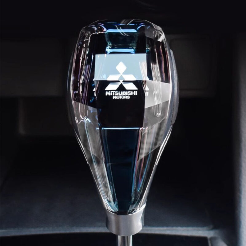 Mitsubishi Crystal Shift Knob led logo