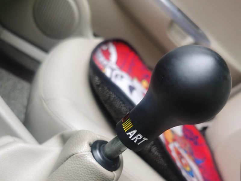 Rallart Shift Knob Black Resin