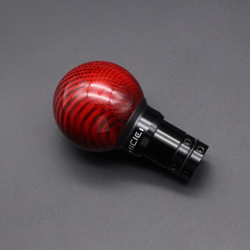 Red Carbon Custom Shift Knob VW