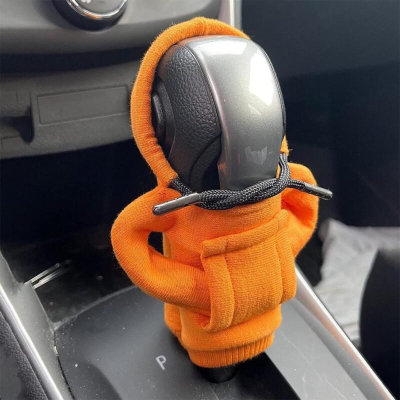 Shift Knob hoodie - orange