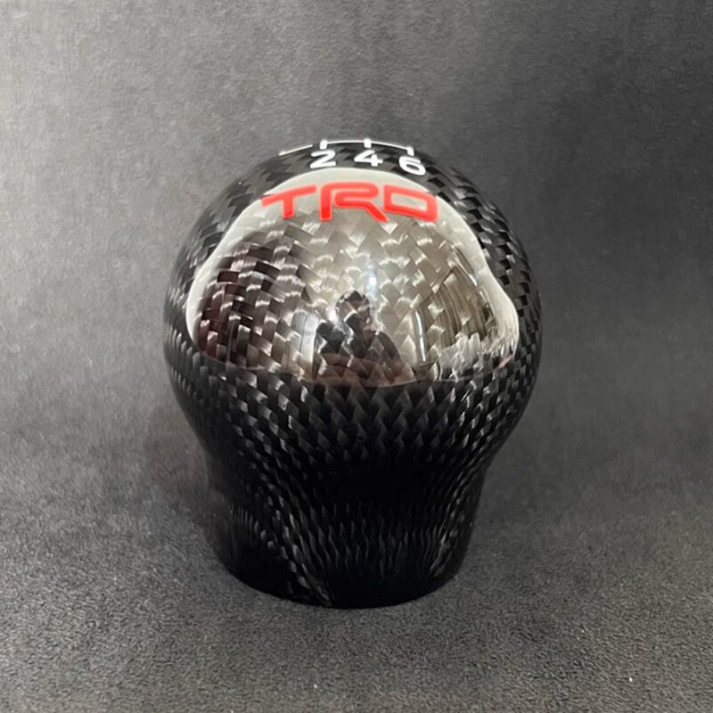 TRD Carbon fiber 6 Speed Gear Knob