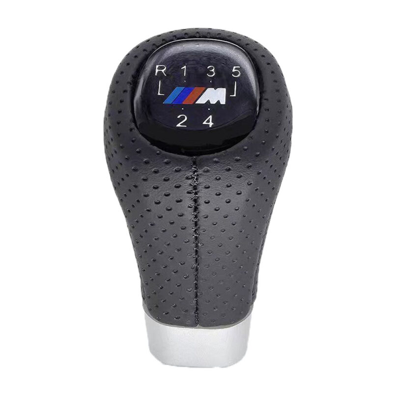 bmw auto gear knob leather