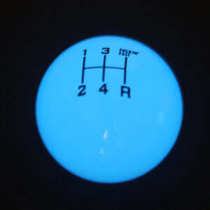 luminous shift knob Blue