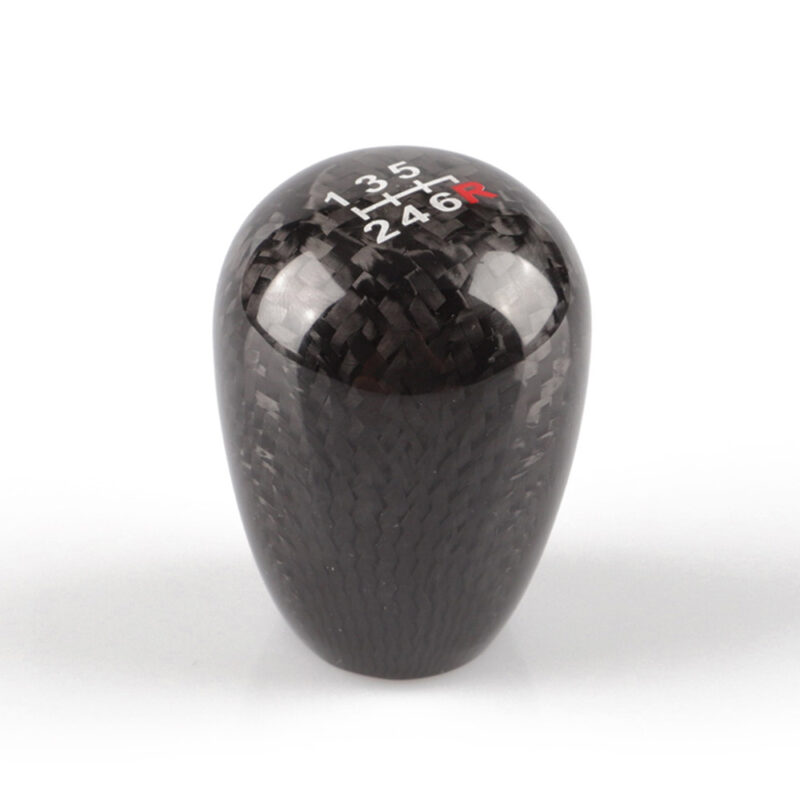 Oval Carbon Shift Knob 6 Speed