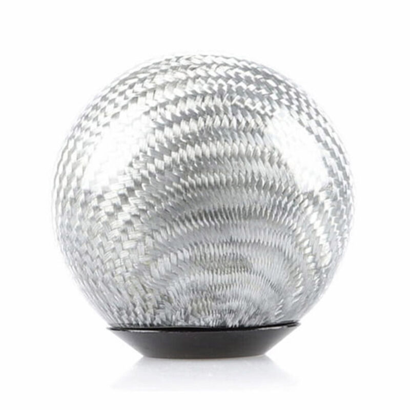 Ball Carbon Fiber Shift Knob Silver