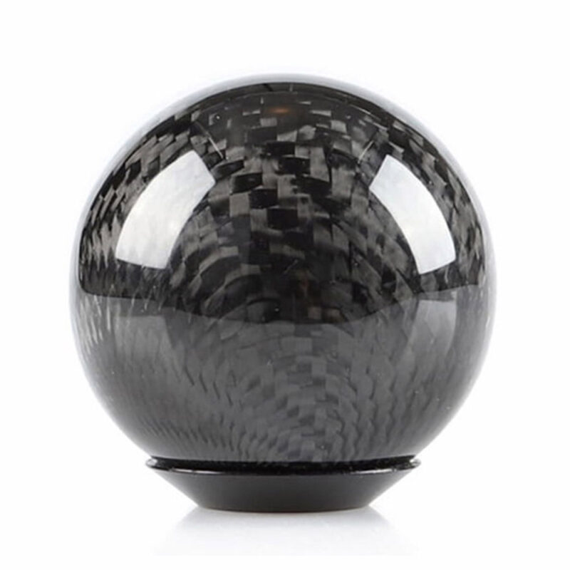 Ball Carbon Fiber Shift Knob Black