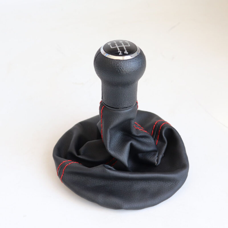 vw t4 gear stick knob 5 speed red stitching