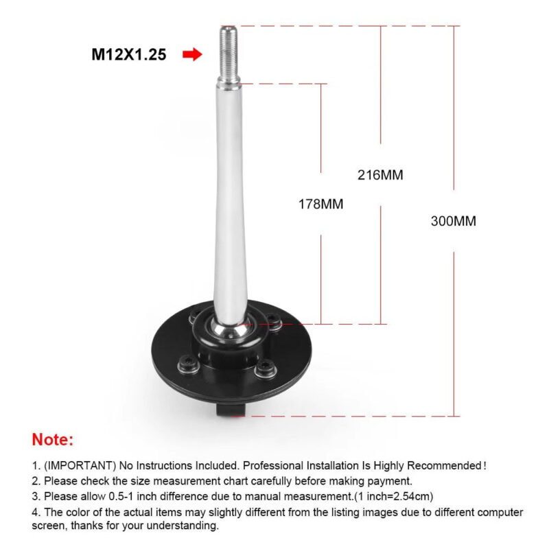 BMW Shift Lever thread M12