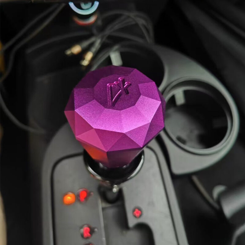 Likewise diamond shift knob purple