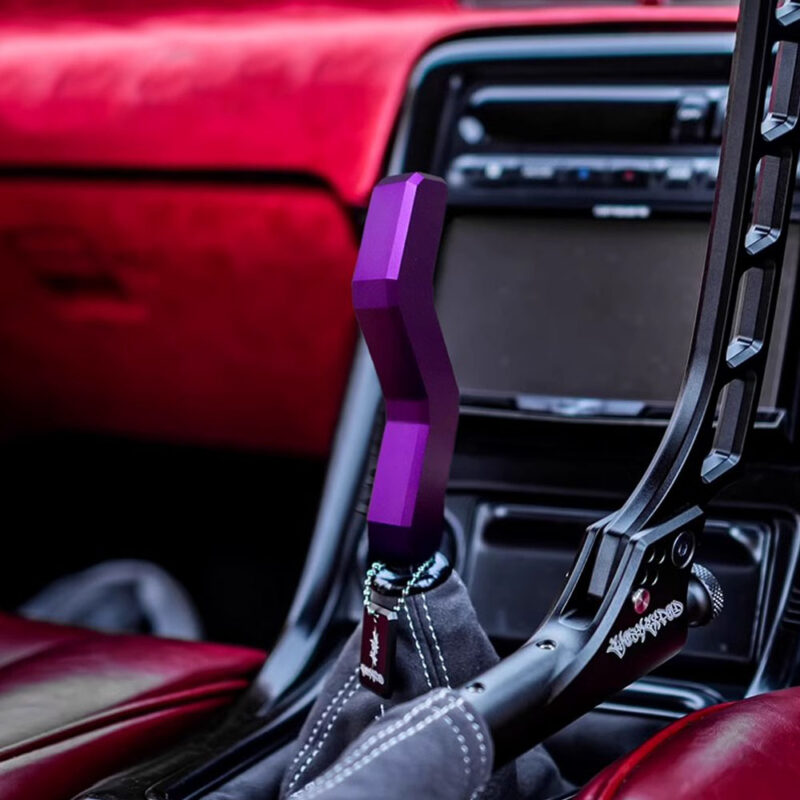 Prisma shift knob purple