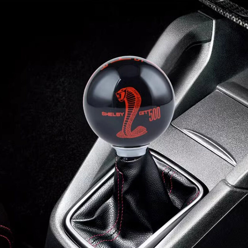 Black Red GT500 Shift Knob