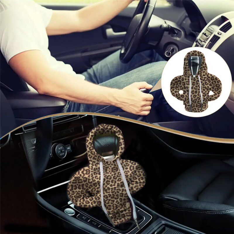 Leopard Gear Shift Knob Hoodies