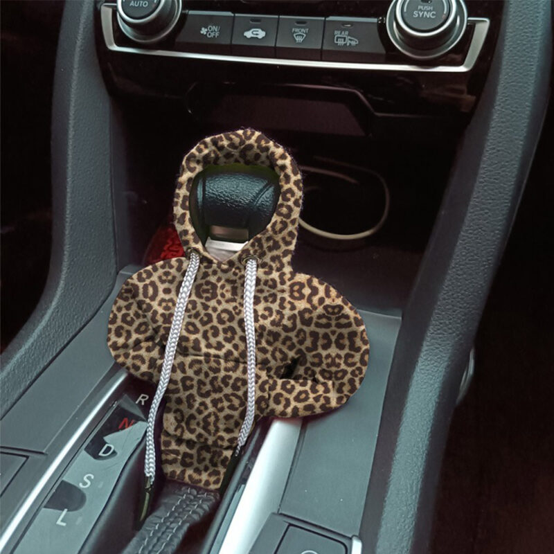 Custom Leopard Shift Knob Hoodies - Image 2