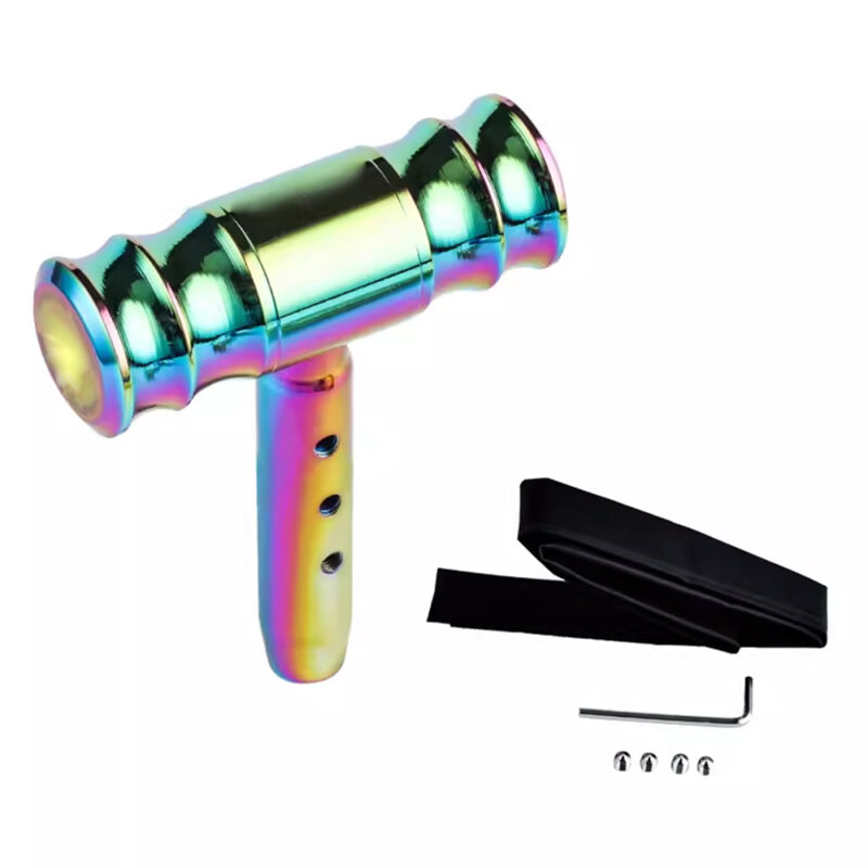 T Handle Shift Knob Neo Chrome