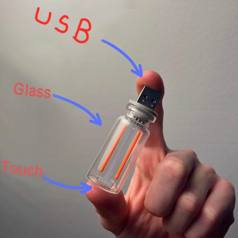 USB Ambient Light Touch Adjust