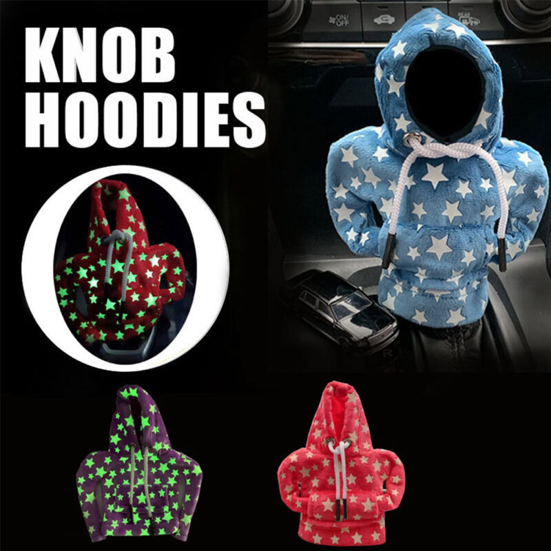 luminous shift knob hoodies glow in dark