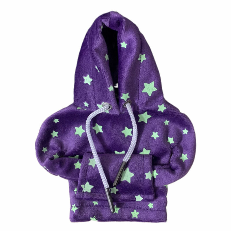 luminous shifter hoodies purple