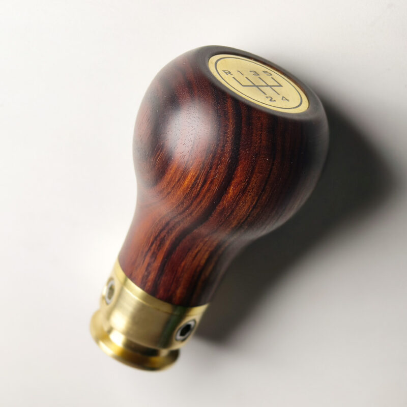 Wooden Gear Knob Handcrafted