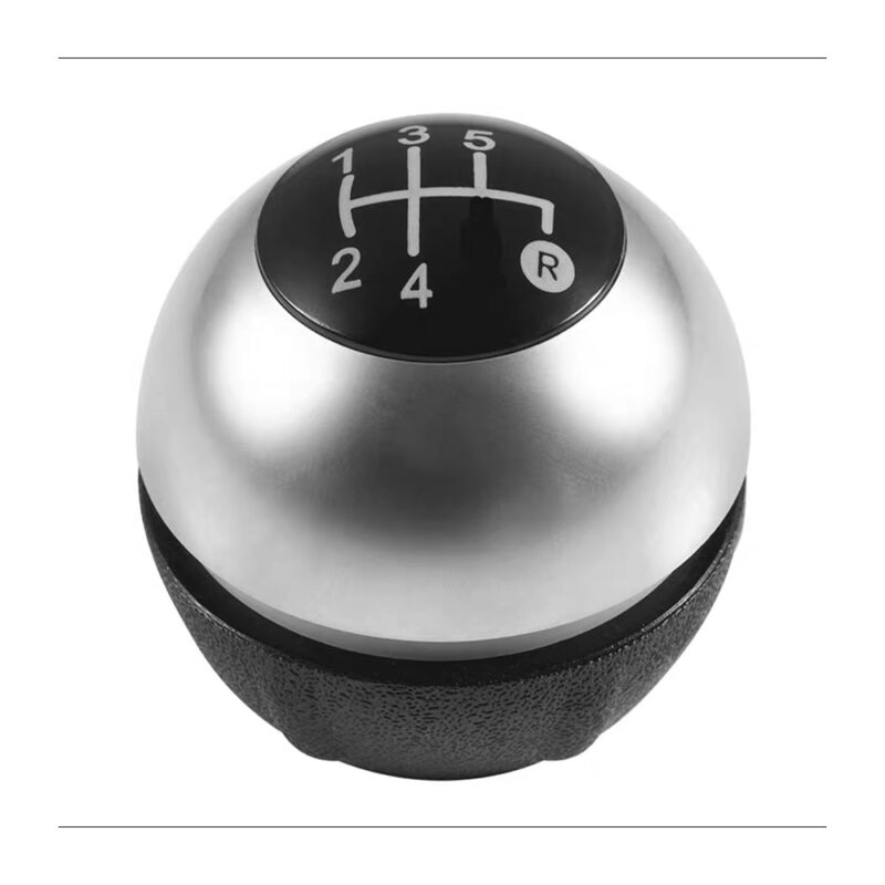 Fiat 500 Shift Knob Silver 5 Speed