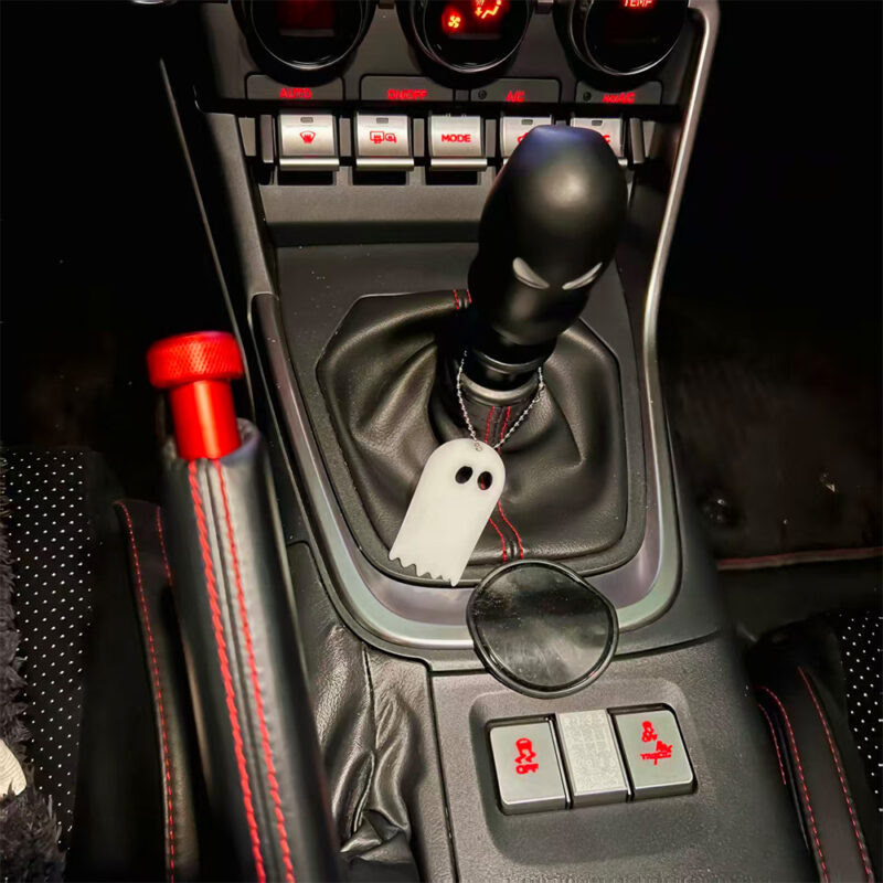 red ebrake button