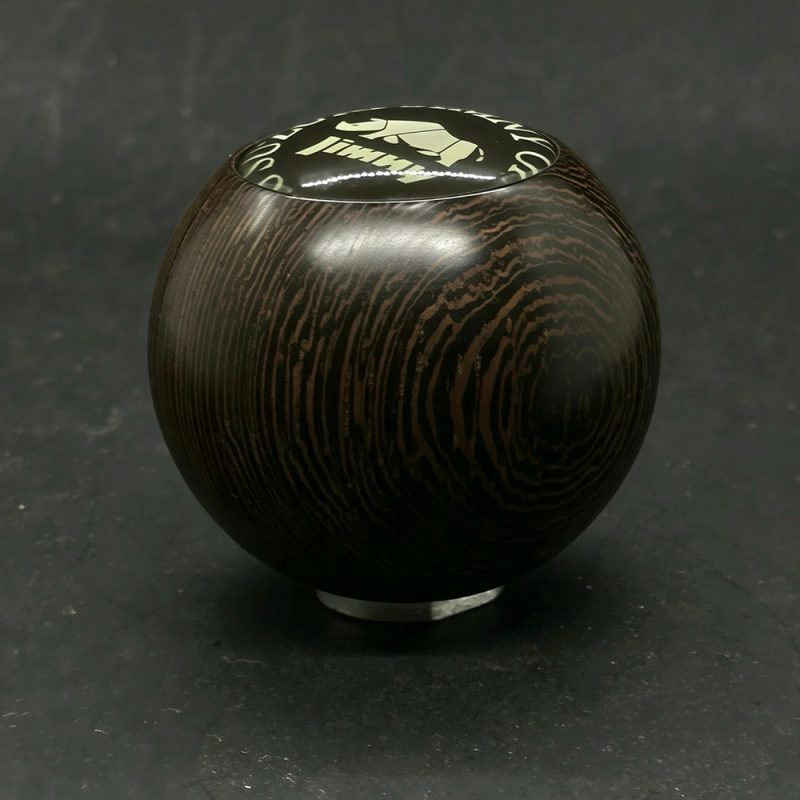 Natural winged elm wood gear shift knob