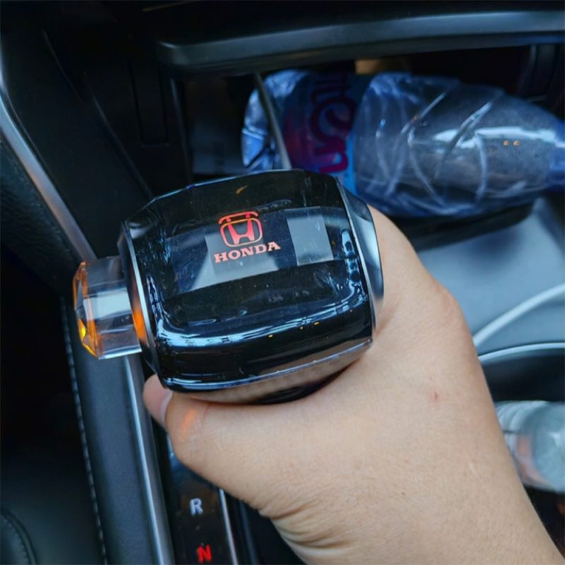 Honda Crystal Gear Knob Orange Light