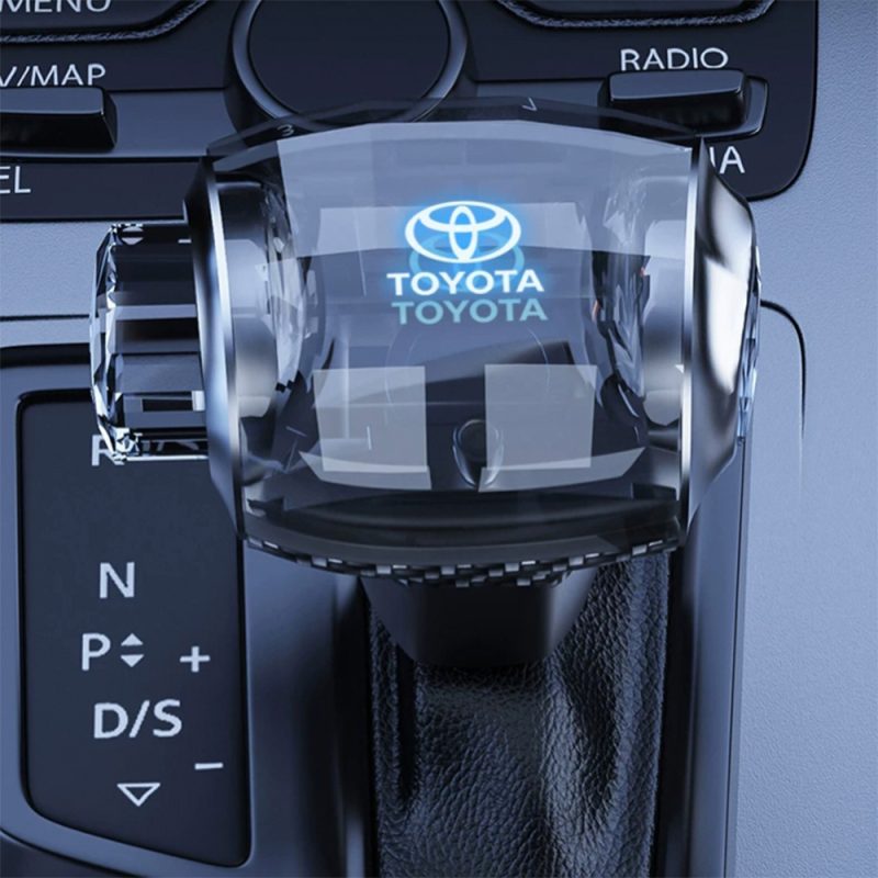 Toyota Crystal Gear knob with Button